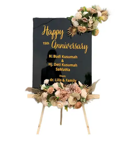 Papan Bunga Akrilik Pemulutan Barat