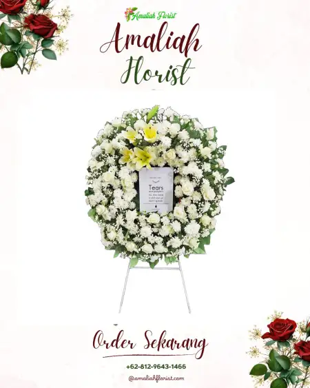 Krans Bunga Duka Pemulutan Barat