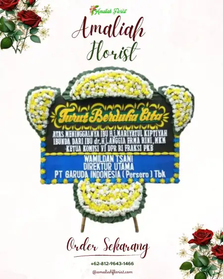 Papan Bunga Duka Pemulutan Barat